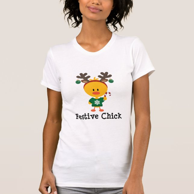 Festive Chick T-Shirt (Front)