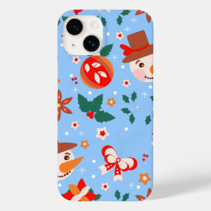 Festive Christmas Abstract Pattern Case-Mate iPhone 14 Case
