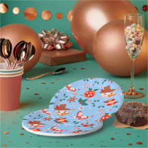 Festive Christmas Abstract Pattern