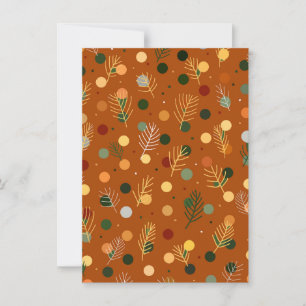 Festive Christmas and New Year invitation