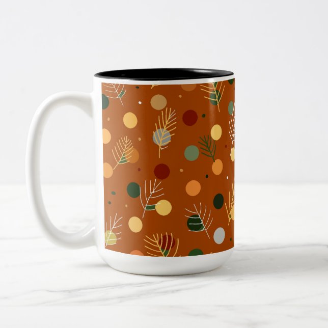 Festive Christmas and New Year mug (Left)