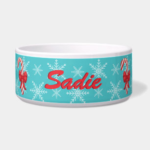 Festive Christmas Candy Canes With Custom Name