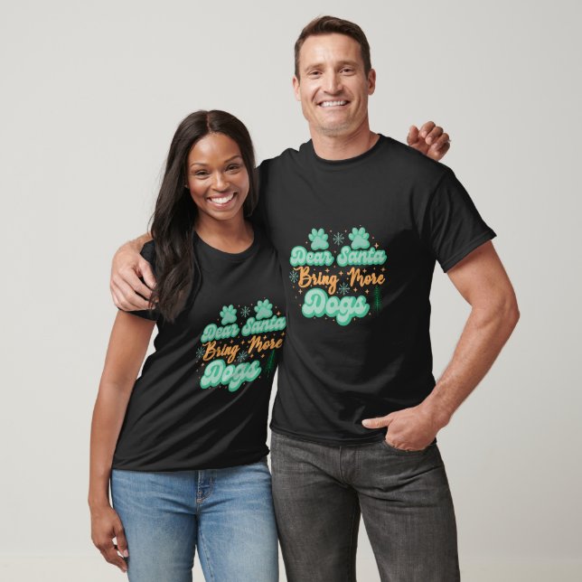 Festive Christmas Canine T-Shirt (Unisex)