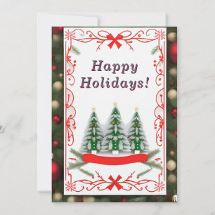 Festive Christmas Card