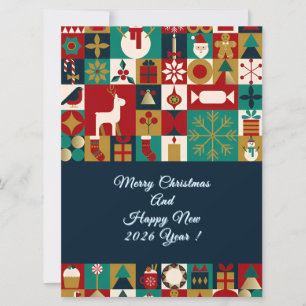 Festive Christmas Collage Holiday Card