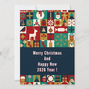 Festive Christmas Collage Holiday Card