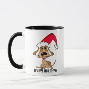 Festive Christmas Dog Mug