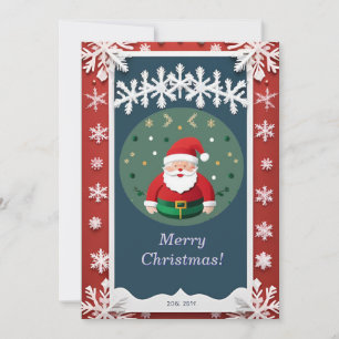 Festive Christmas Frame Invitation