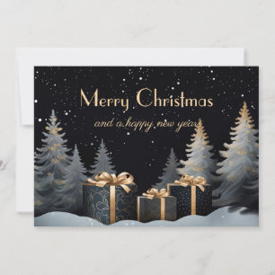 Festive Christmas Gift Greeting Card