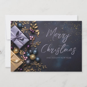 Festive Christmas Gift Greeting Card