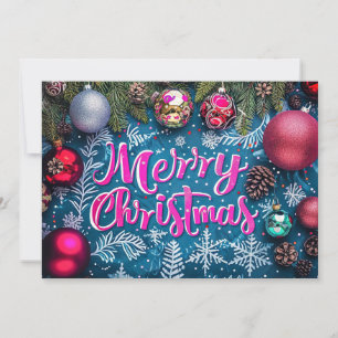 Festive Christmas Gift Greeting Card