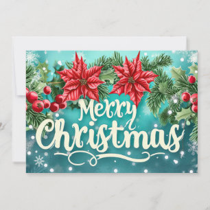 Festive Christmas Gift Greeting Card