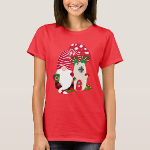 Festive Christmas gnome Holiday T-Shirt