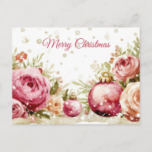 Festive Christmas Greeting Card