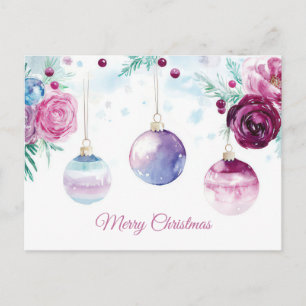 Festive Christmas Greeting Card