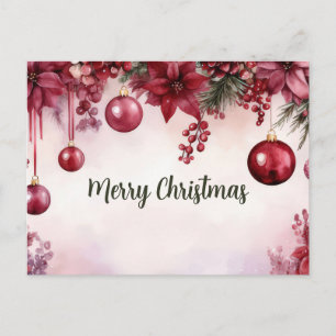 Festive Christmas Greeting Card
