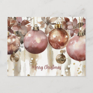 Festive Christmas Greeting Card