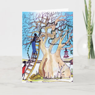 festive Christmas Holiday Card