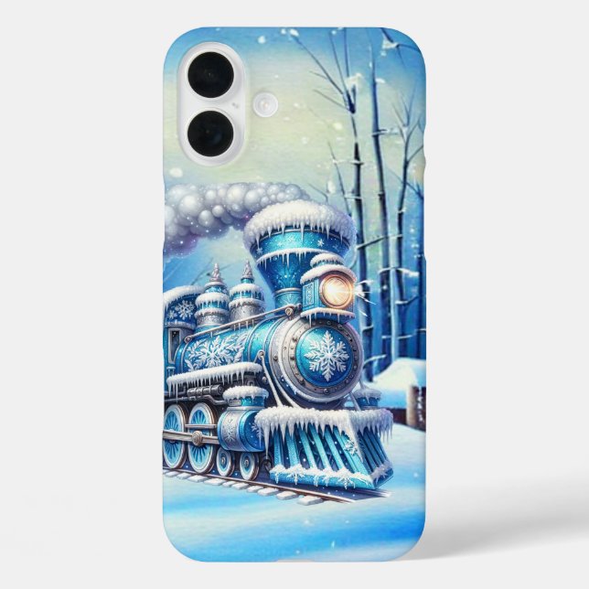 Festive Christmas Holiday train  Case-Mate iPhone Case (Back)