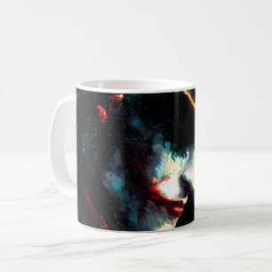 Festive Christmas Joker Portrait Coffee Mug