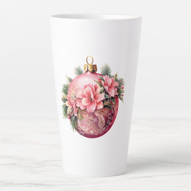 Festive Christmas Latte Mug for Adults (Front)