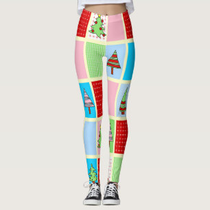 Festive Christmas  Leggings