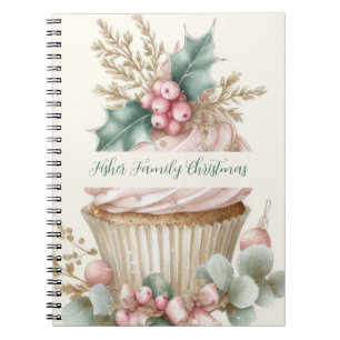 Festive Christmas Memory Notbook Notebook