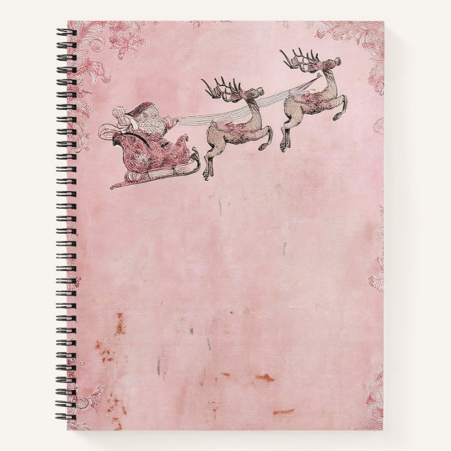 Festive Christmas Notebook – Holiday Journal (Front)