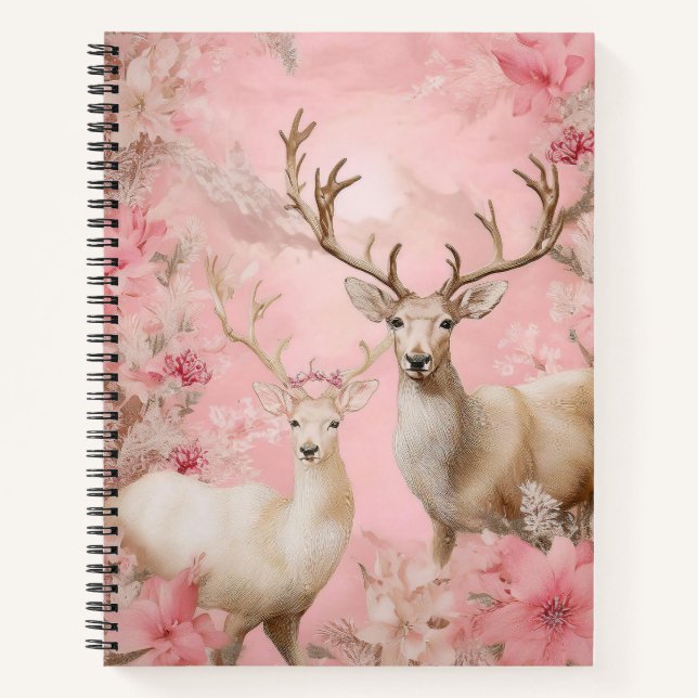 Festive Christmas Notebook – Holiday Journal (Front)