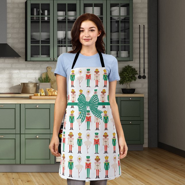 Festive Christmas Nutcracker Ballerina  Apron (Creator Uploaded)