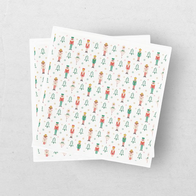 Festive Christmas Nutcracker Ballerina Napkin (Creator Uploaded)