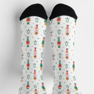Festive Christmas Nutcracker Ballerina  Socks