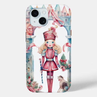 Festive Christmas nutcracker Holiday iPhone 15 Case