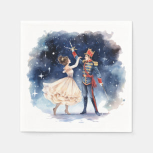 Festive Christmas nutcracker party  Napkin