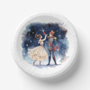 Festive Christmas nutcracker party  Paper Plate