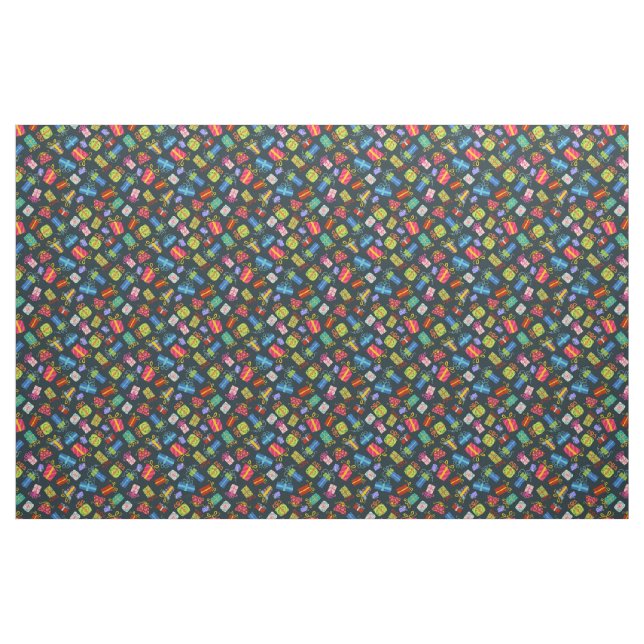 Festive Christmas Pattern Fabric (Fat Quarter)