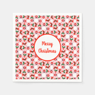 Festive Christmas pattern Napkin