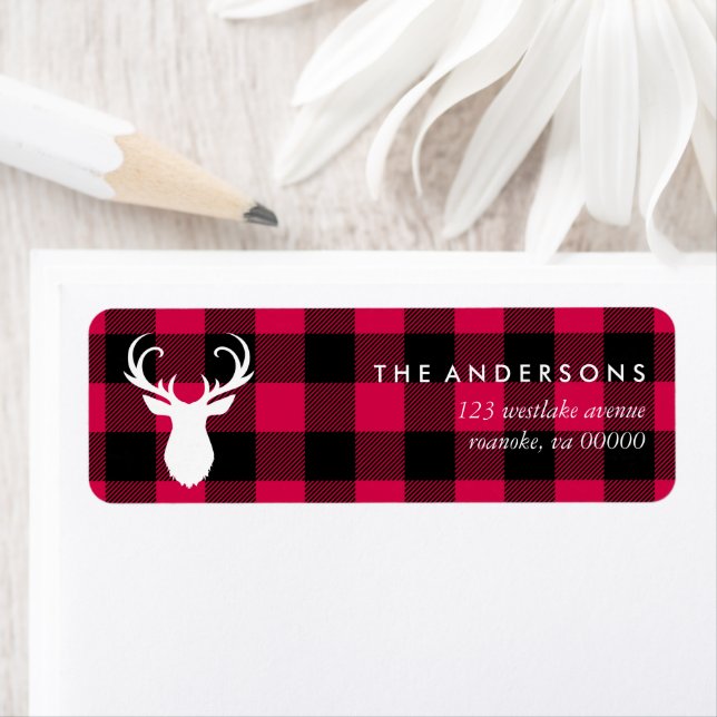 Festive Christmas Plaid Pattern (Insitu)