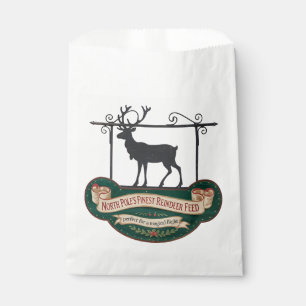 Festive Christmas reindeer food party Favour Bags