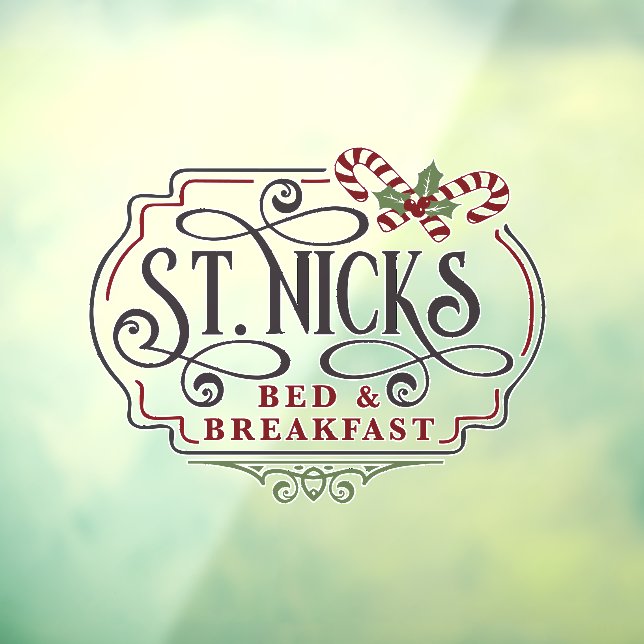 festive Christmas Saint Nick's Bed Breakfast (Sheet 3)