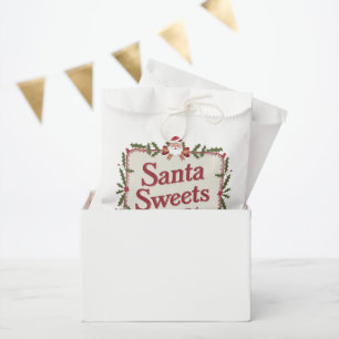festive Christmas Santa sweets party Favour Bags