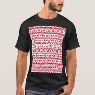 Festive Christmas seamless pattern. T-Shirt