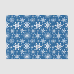 Festive Christmas Snowflakes And Sparkles  Tissue Paper