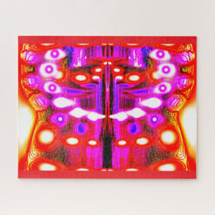 Festive Christmas time art Jigsaw Puzzle