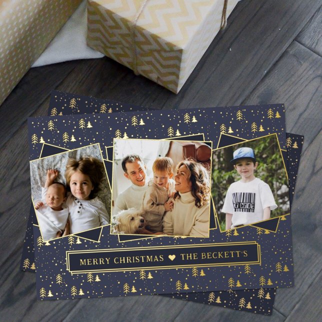 Festive Christmas Trees 3 Photo Collage Real (Creator Uploaded)