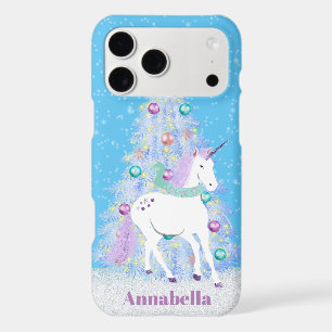 Festive Christmas unicorn add name