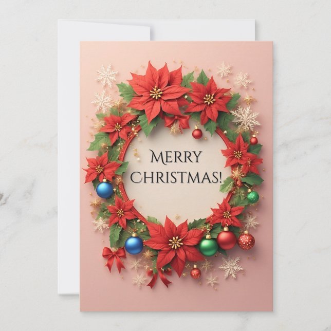 Festive Christmas Wreath (Front)