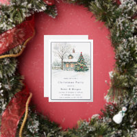 Festive Cosy Silver Foil Christmas Party