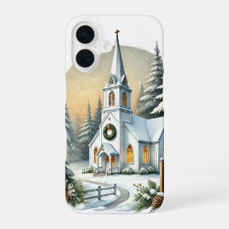 Festive Country Christmas Holiday  iPhone 16 Case