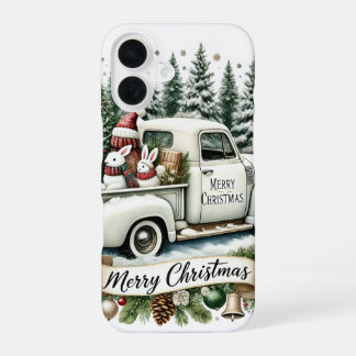 Festive Country Christmas Holiday iPhone 16 Case